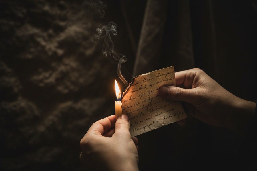 The Sacred Art of Prayer Letters & Burning Rituals