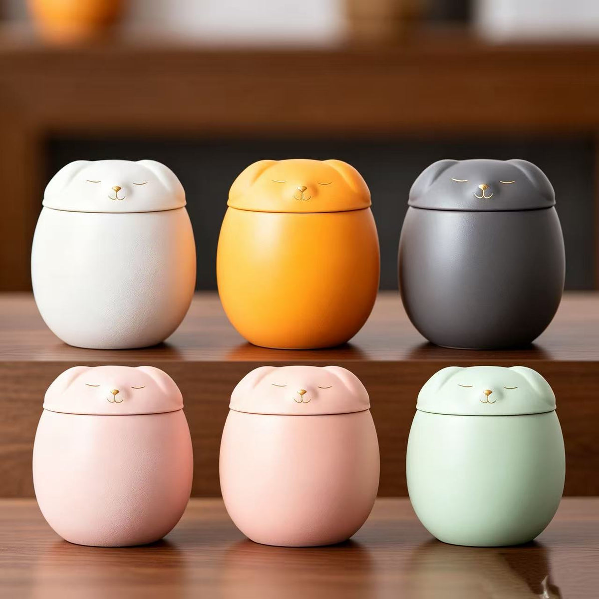 Ceramic Pet Cremation Keepsake Urn for Ashes — "In Another Form" Hand-Glazed Mini Jar